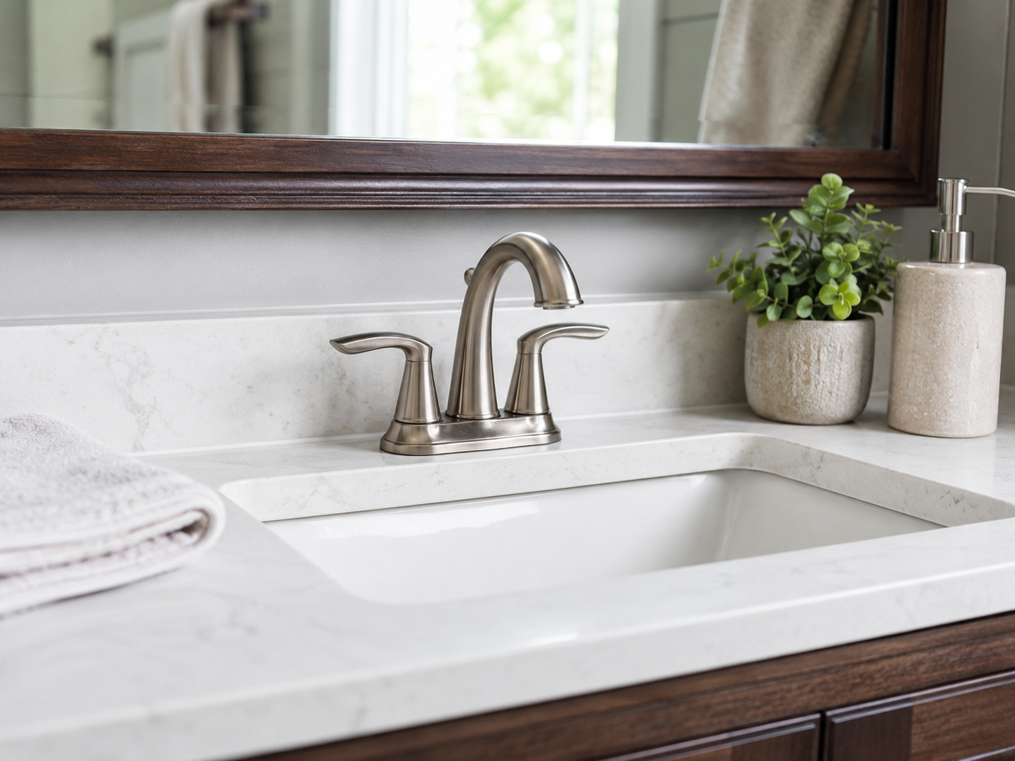 Bathroom faucet replacement and repair